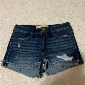 Hollister jean shorts